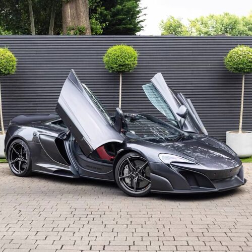 Custom deep-dish forged wheels for McLaren 675LT Spider, 540S, and 570S