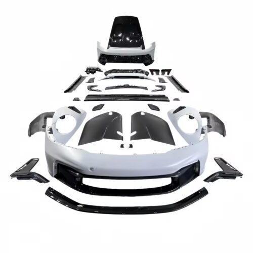 微信图片_20261026180209_3385_1 Complete carbon fiber and resin-fiber body kit for Porsche 911 (992) GT3, designed for GT3 RS-style upgrades and modifications.