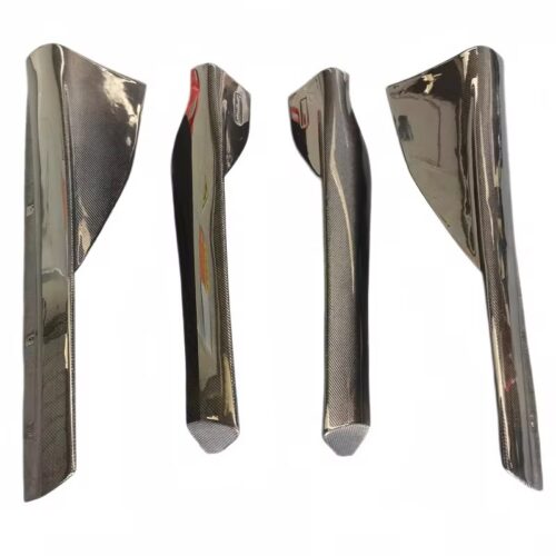 Dry Carbon Fiber 600LT-Style Front Bumper and Side Skirt Body Kit for McLaren 540C, 570S, and 570GT