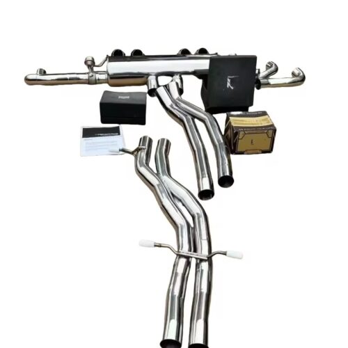 Armytrix 4M8253078BE Exhaust System (Mid-pipe and Axle-back sections) for Lamborghini Gallardo (Upgraded Version)